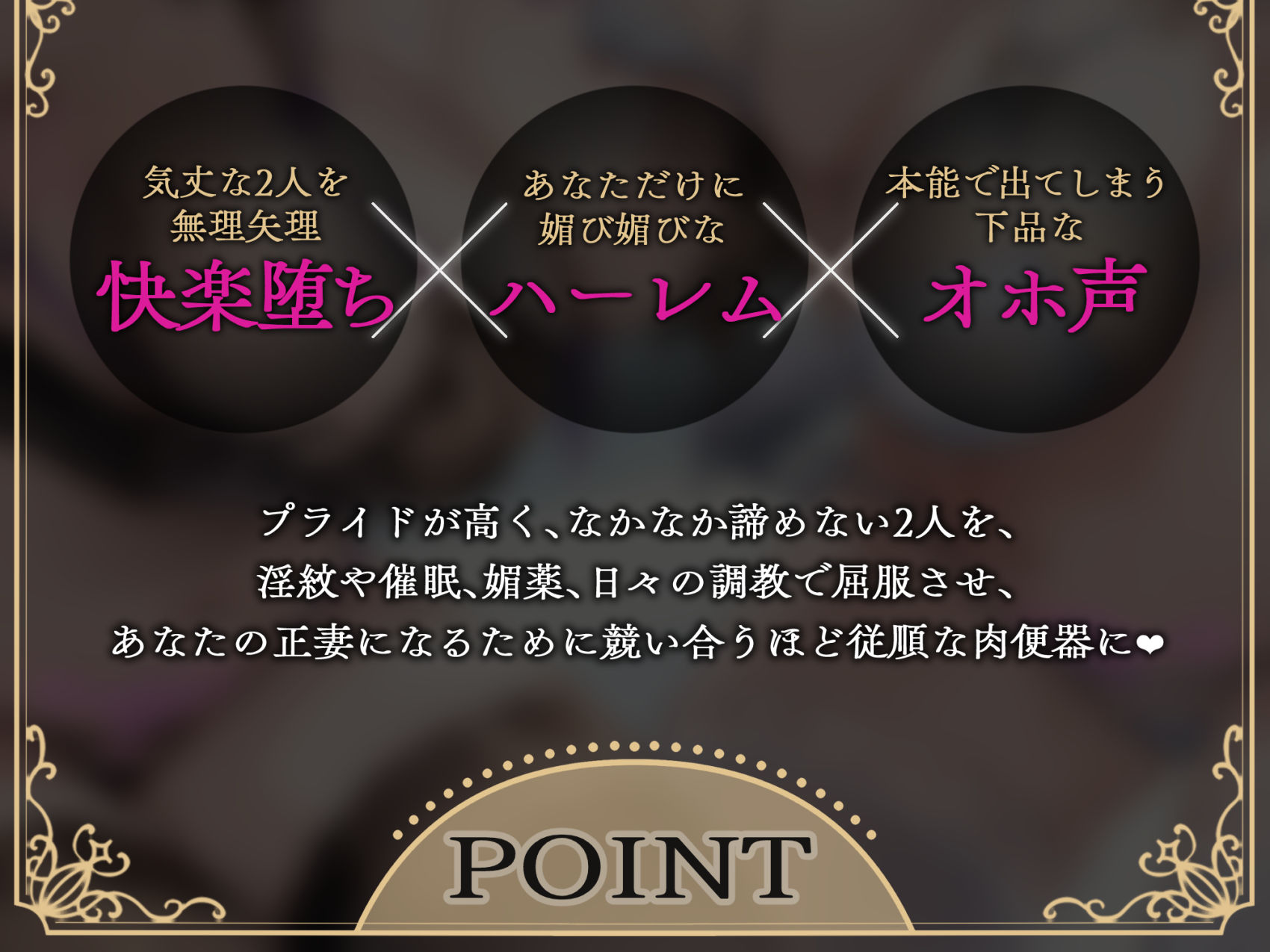 亡国のオホ声 二重奏〜催●×洗脳×淫紋…殺された方がマシな脳バグ裏切りチン媚び〜 サンプル画像3