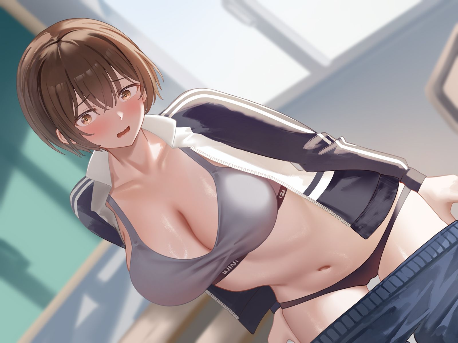 甘サドボーイッシュJKと強引なラブラブ中出し初えっち「苛めたくなっちゃう（はーと）」 サンプル画像5