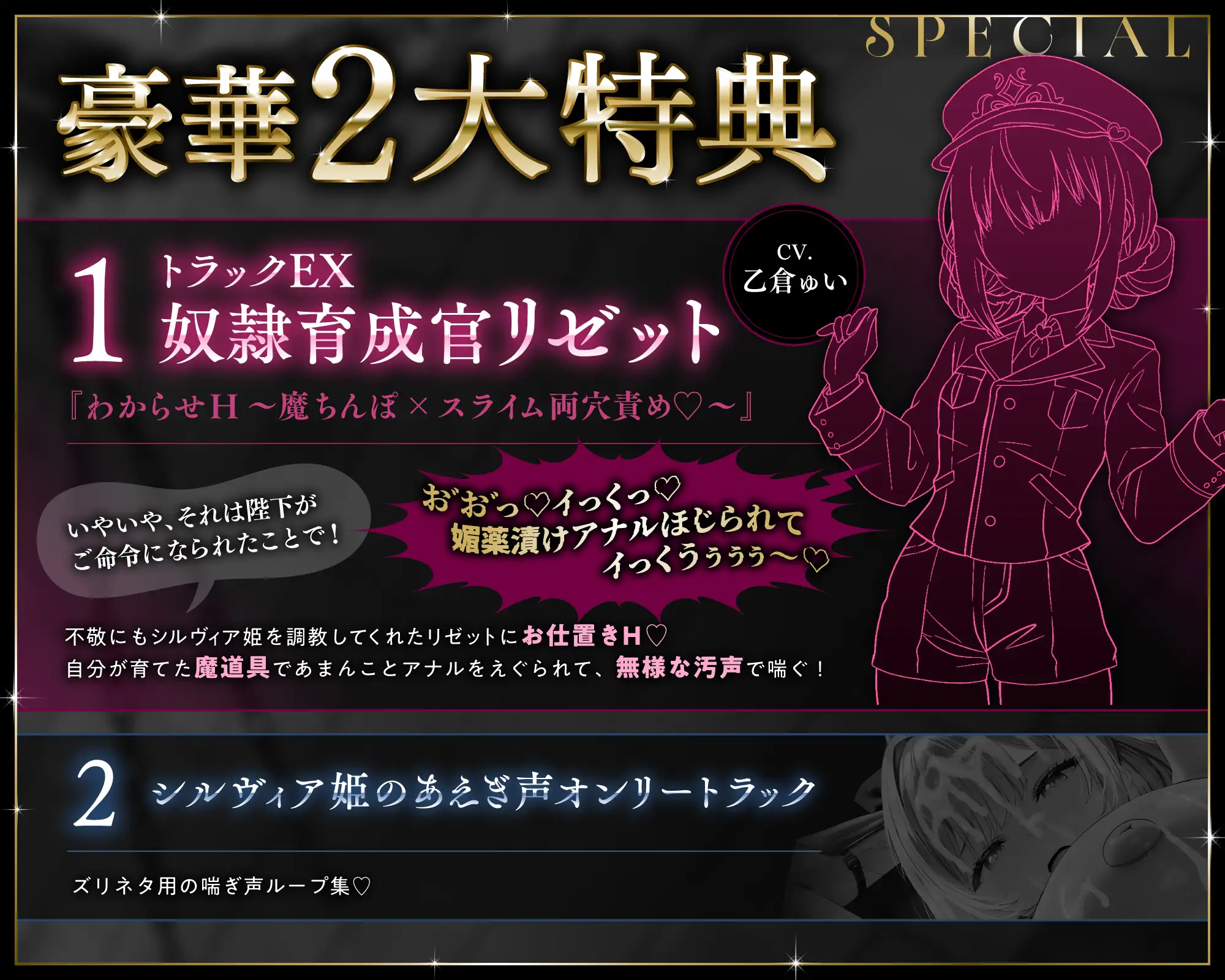 姫騎士×再敗北「殺したいほど憎い男に、また犯されて…」仇のチンポで孕ませ調教♡Hカップ姫騎士が『専属奉仕奴○』に堕ちるまで サンプル画像3