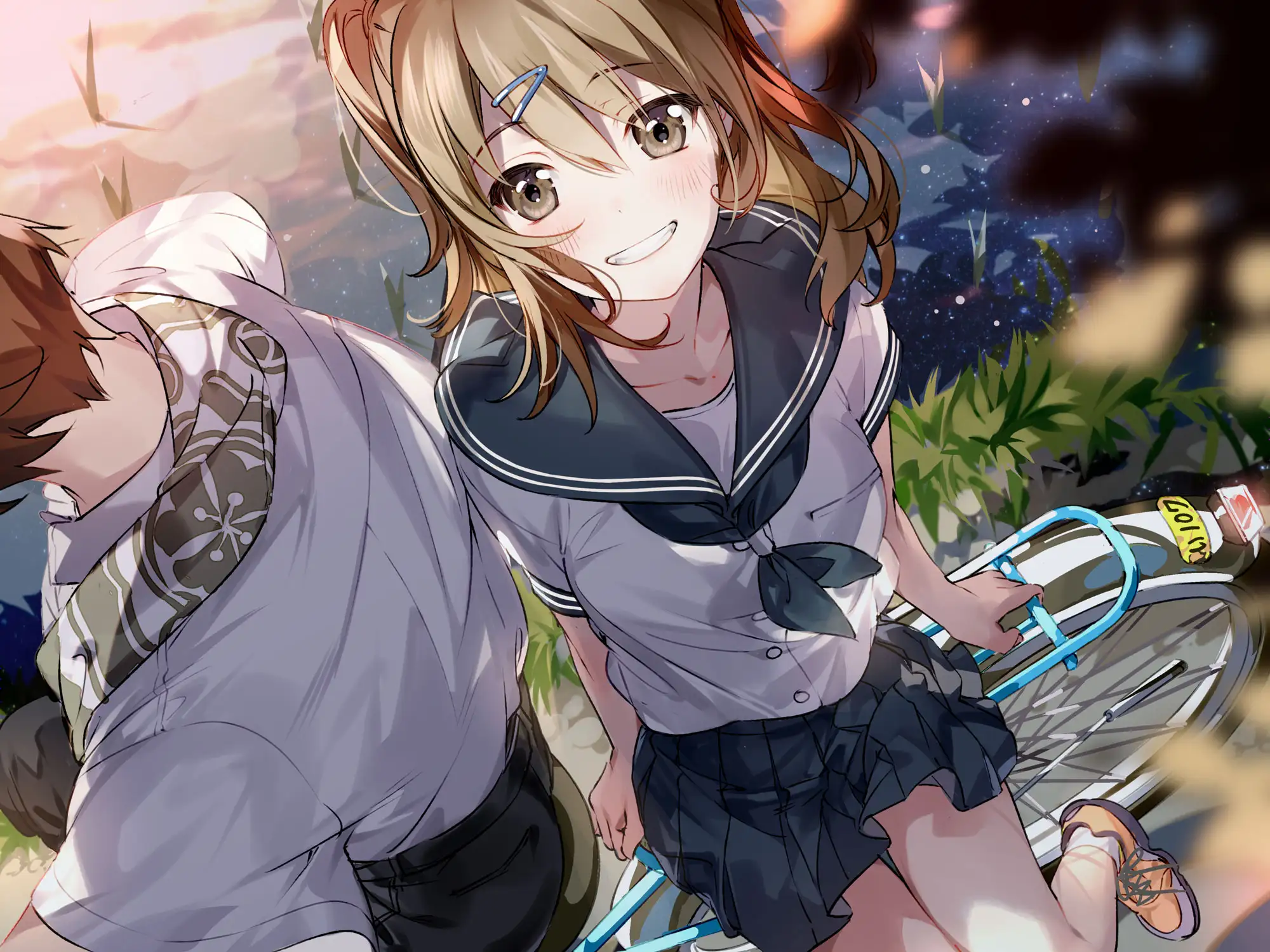 方言女子高生とのひと夏~博多弁の後輩~ サンプル画像2